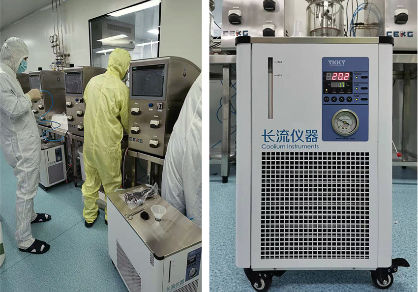 精密冷水機LX-1000現(xiàn)場安裝圖.jpg